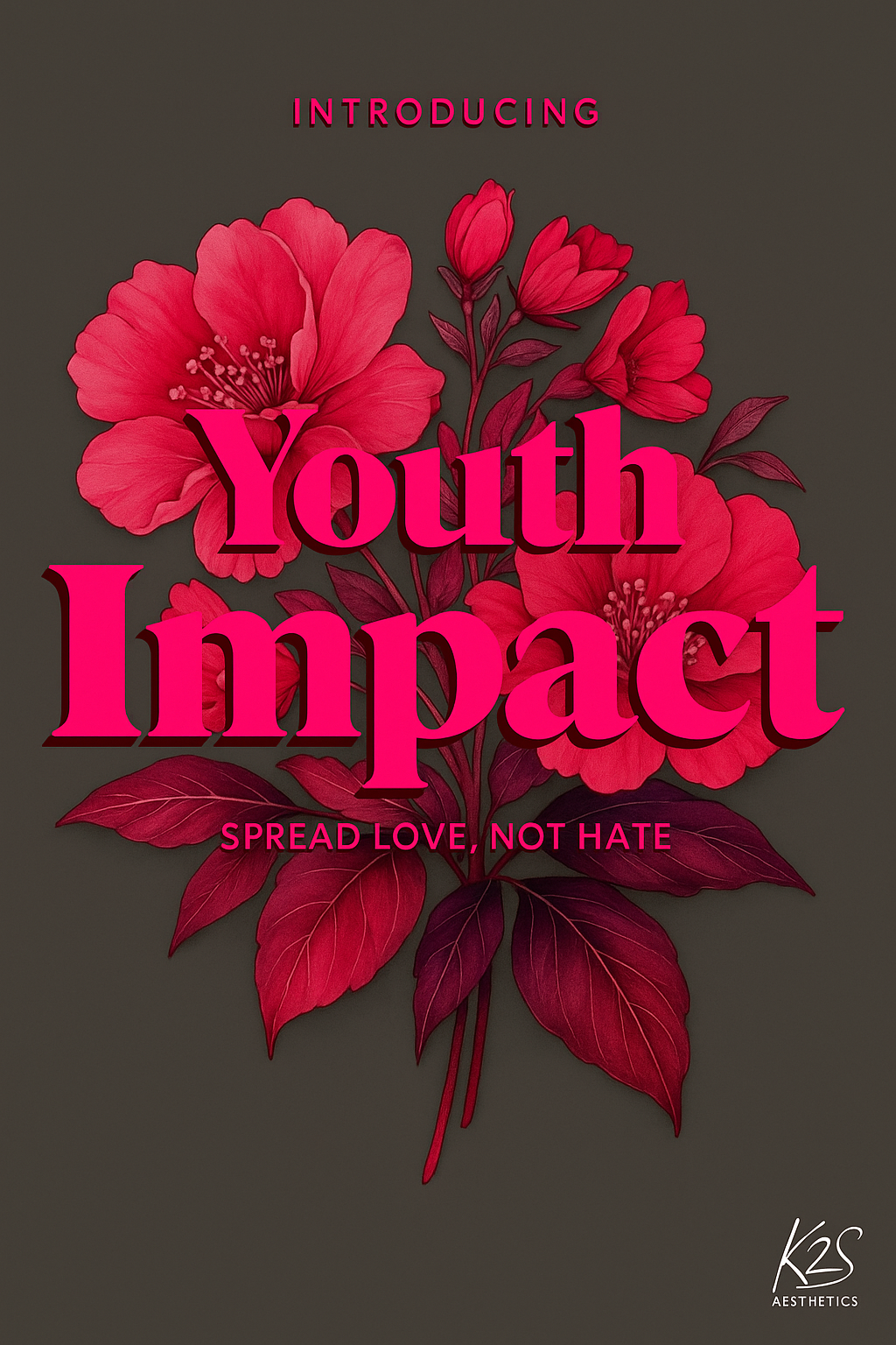 Youth Impact – 3-Piece Floral Motivation Poster Series (Digital Download)